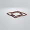 Ekena Millwork Extra Small Monument Decorative Fretwork Wood Wall Panels, Walnut, 7 3/8"W x 7 3/8"H x 3/8"T WALW08X08X0375MMTWA - alternate 5